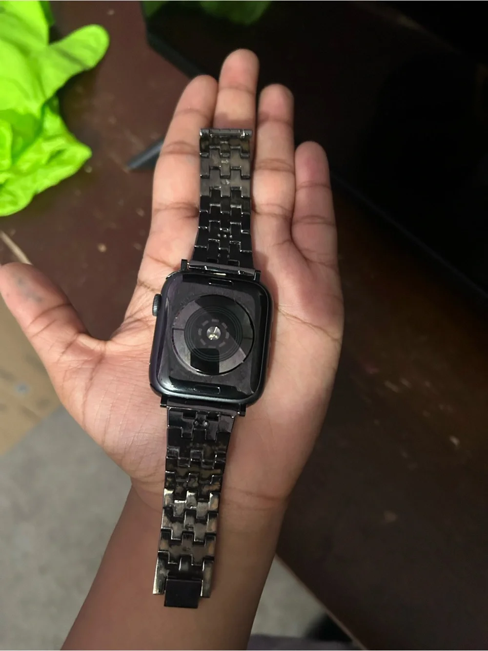 Apple sparkling rhinestone